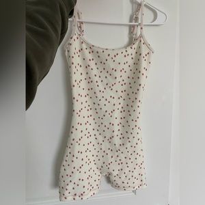 Frankie’s Bikinis Strawberry Romper